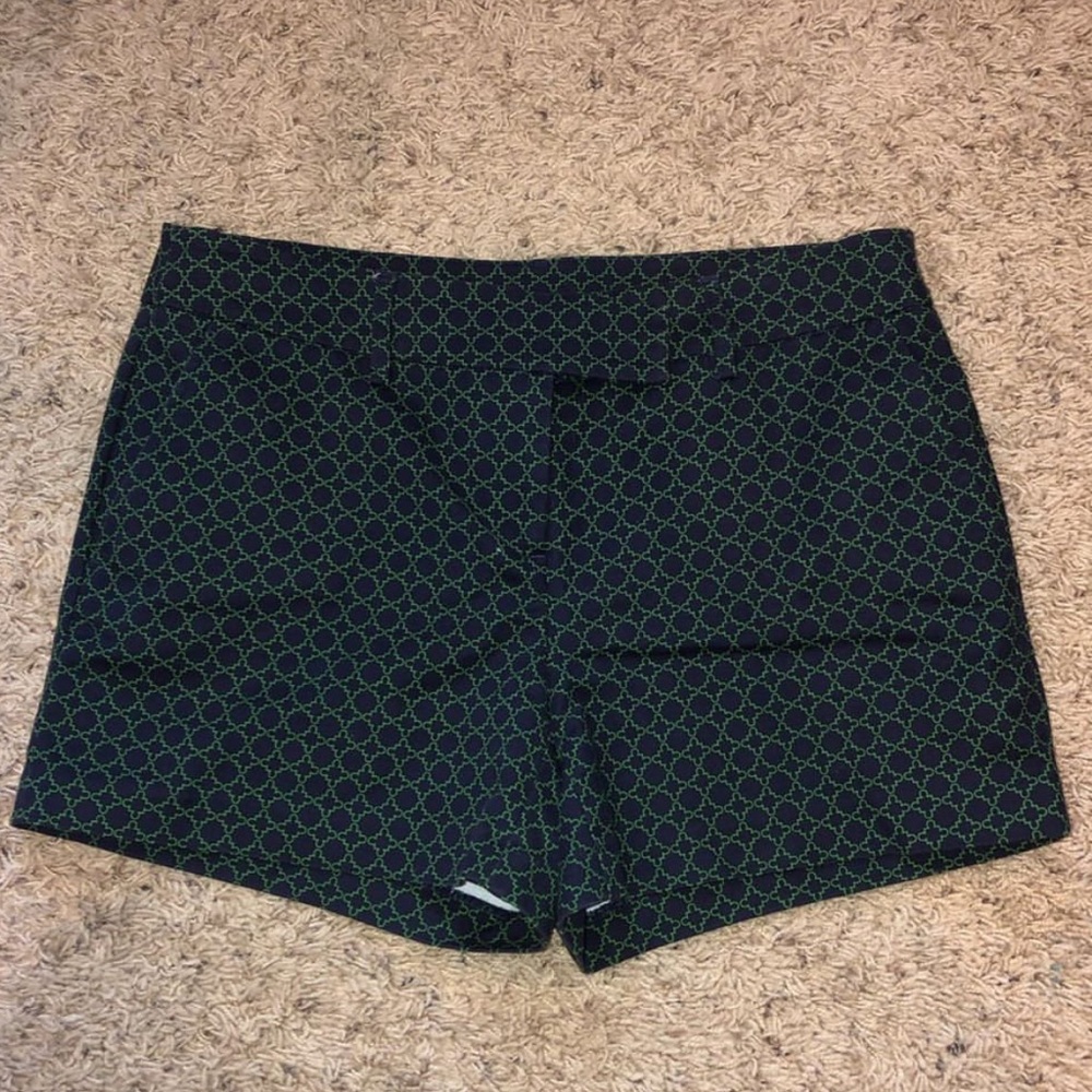 Nice kenar blue and green patterned shorts